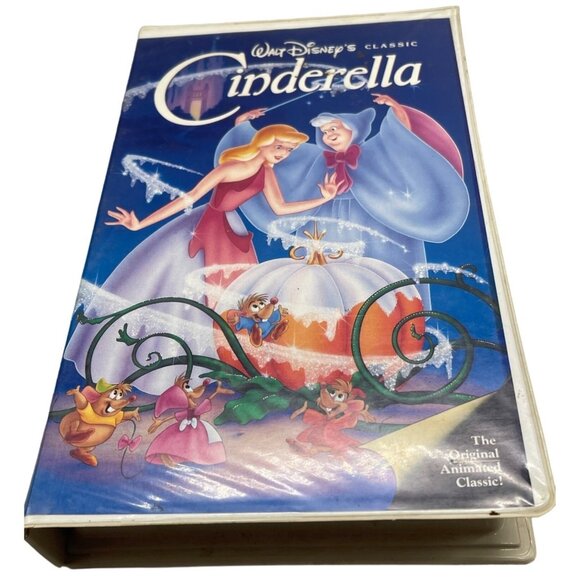 Walt Disney Cinderella VHS tape diamond edition English rated G 76 minutes READ - Picture 1 of 5
